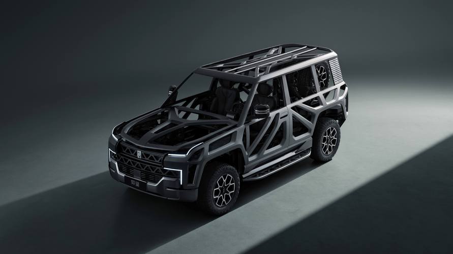 东莞105仰望U8硬派越野的科技魅力，国能汽车对传统燃油车市场的冲击